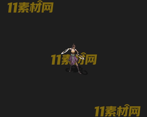 传奇人物NPC素材 动态高清PNG序列帧—NPC20260506-15