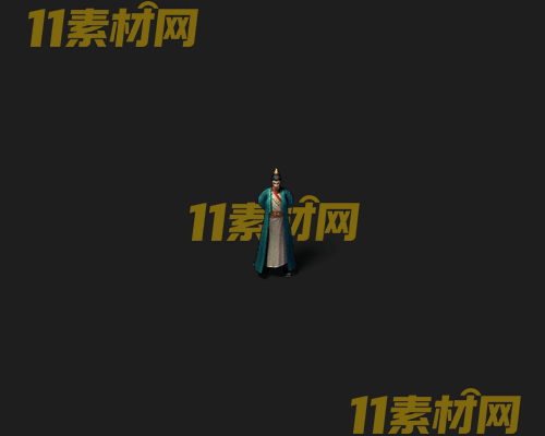 传奇人物NPC素材 动态高清PNG序列帧—NPC20260506-157
