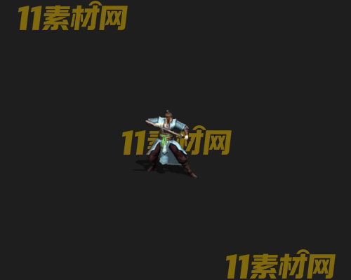 传奇人物NPC素材 动态高清PNG序列帧—NPC20260506-16