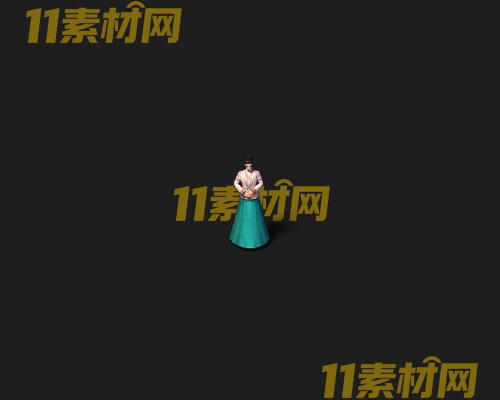 传奇人物NPC素材 动态高清PNG序列帧—NPC20260506-163