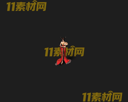 传奇人物NPC素材 动态高清PNG序列帧—NPC20260506-164