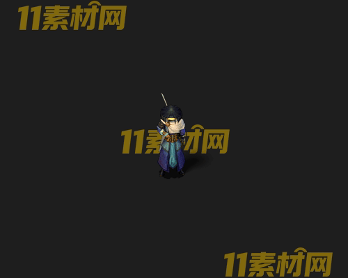 传奇人物NPC素材 动态高清PNG序列帧—NPC20260506-165