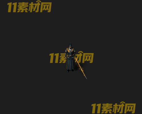 传奇人物NPC素材 动态高清PNG序列帧—NPC20260506-167