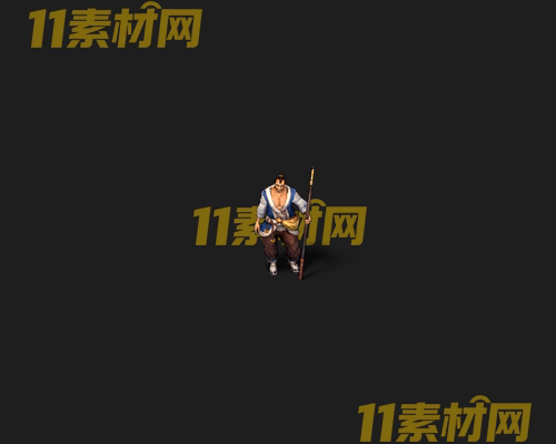 传奇人物NPC素材 动态高清PNG序列帧—NPC20260506-169