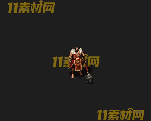 传奇人物NPC素材 动态高清PNG序列帧—NPC20260506-172