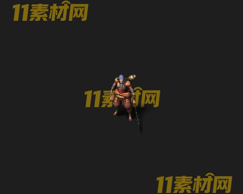 传奇人物NPC素材 动态高清PNG序列帧—NPC20260506-173