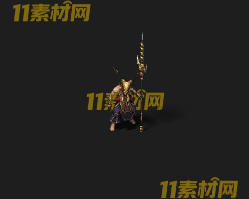 传奇人物NPC素材 动态高清PNG序列帧—NPC20260506-177