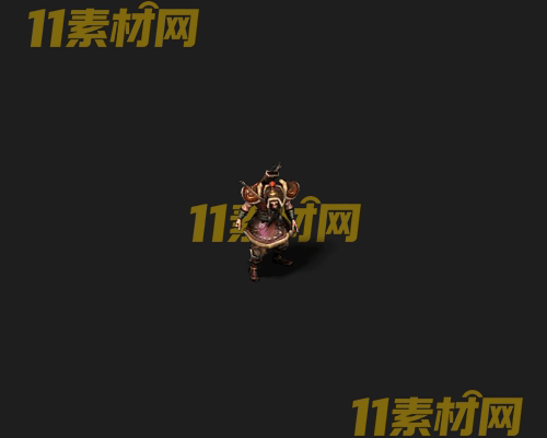 传奇人物NPC素材 动态高清PNG序列帧—NPC20260506-179