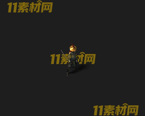 传奇人物NPC素材 动态高清PNG序列帧—NPC20260506-180