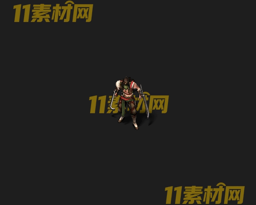 传奇人物NPC素材 动态高清PNG序列帧—NPC20260506-182