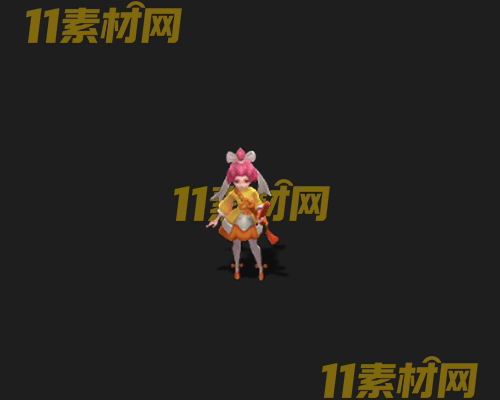 传奇卡通人物NPC素材 动态高清PNG序列帧—NPC20260506-188