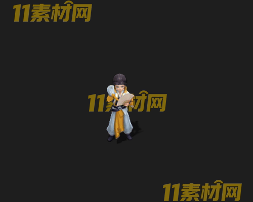 传奇卡通人物NPC素材 动态高清PNG序列帧—NPC20260506-192