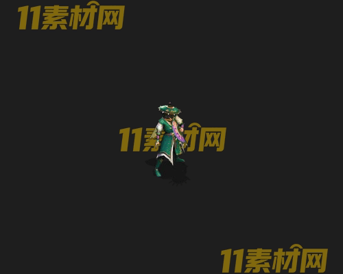 传奇人物NPC素材 动态高清PNG序列帧—NPC20260506-2