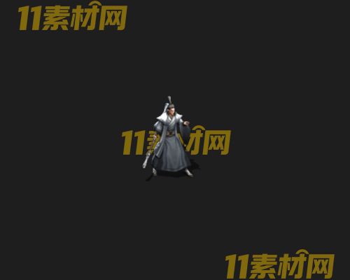 传奇人物NPC素材 动态高清PNG序列帧—NPC20260506-21