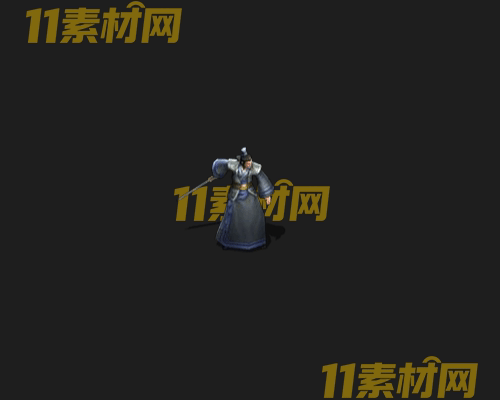 传奇人物NPC素材 动态高清PNG序列帧—NPC20260506-23
