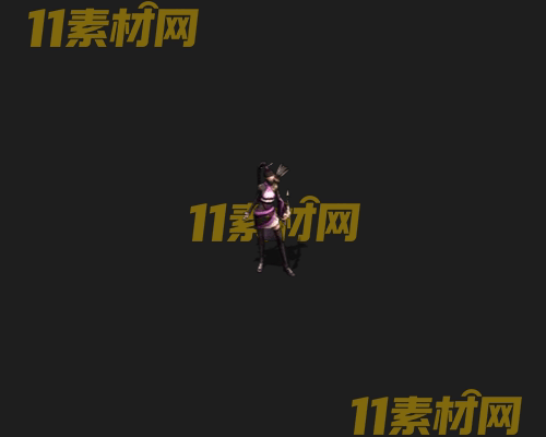传奇人物NPC素材 动态高清PNG序列帧—NPC20260506-26