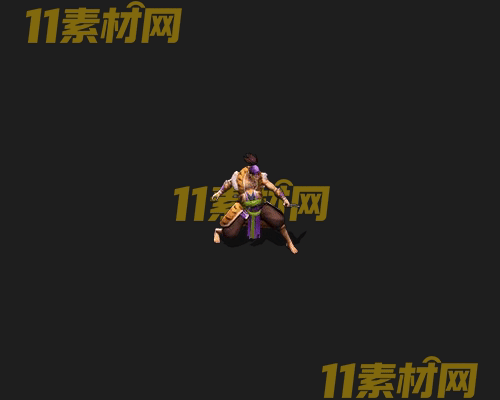 传奇人物NPC素材 动态高清PNG序列帧—NPC20260506-3