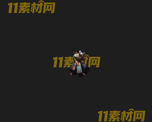 传奇人物NPC素材 动态高清PNG序列帧—NPC20260506-35