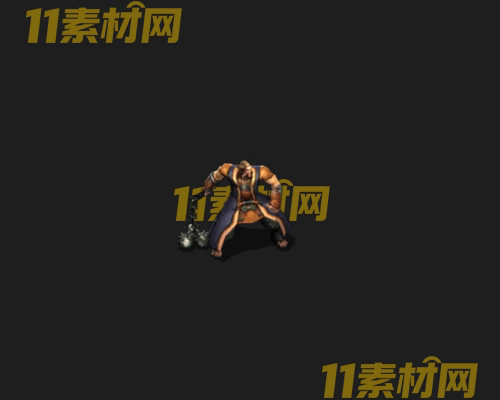 传奇人物NPC素材 动态高清PNG序列帧—NPC20260506-38