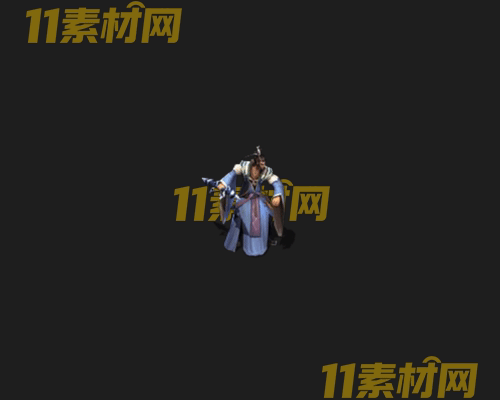 传奇人物NPC素材 动态高清PNG序列帧—NPC20260506-41