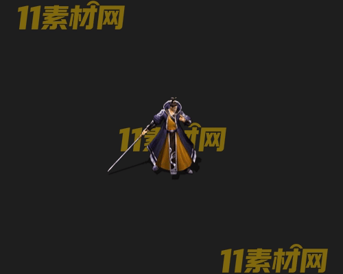 传奇人物NPC素材 动态高清PNG序列帧—NPC20260506-43