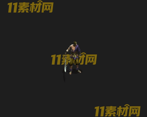 传奇人物NPC素材 动态高清PNG序列帧—NPC20260506-5