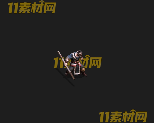 传奇人物NPC素材 动态高清PNG序列帧—NPC20260506-6