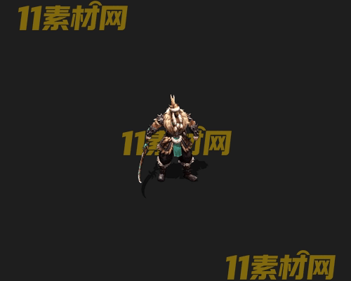 传奇人物NPC素材 动态高清PNG序列帧—NPC20260506-60