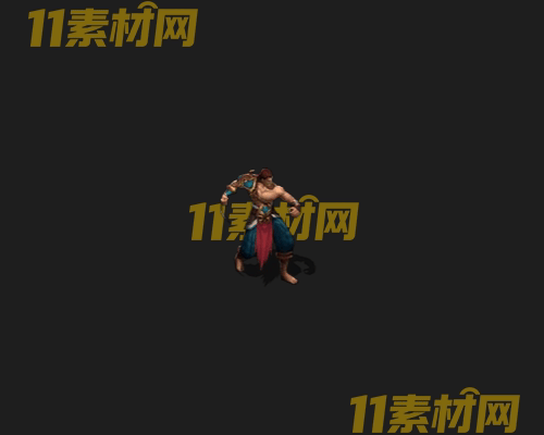 传奇人物NPC素材 动态高清PNG序列帧—NPC20260506-62