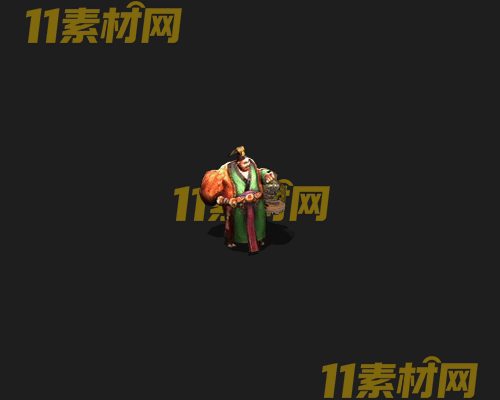 传奇人物NPC素材 动态高清PNG序列帧—NPC20260506-71