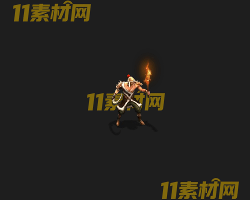 传奇人物NPC素材 动态高清PNG序列帧—NPC20260506-9