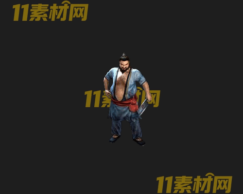 传奇人物NPC素材 动态高清PNG序列帧—NPC20260507-100
