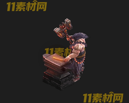 传奇人物NPC素材 动态高清PNG序列帧—NPC20260507-104