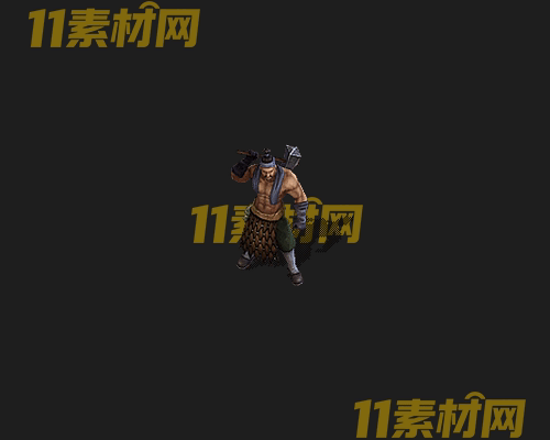 传奇人物NPC素材 动态高清PNG序列帧—NPC20260507-139