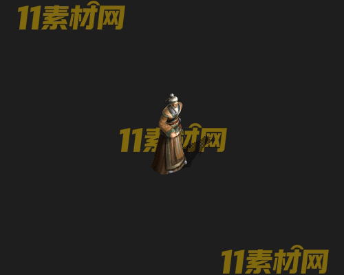 传奇人物NPC素材 动态高清PNG序列帧—NPC20260507-140