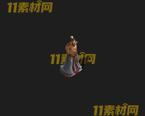 传奇人物NPC素材 动态高清PNG序列帧—NPC20260507-142