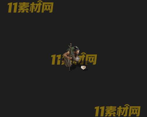 传奇人物NPC素材 动态高清PNG序列帧—NPC20260507-144
