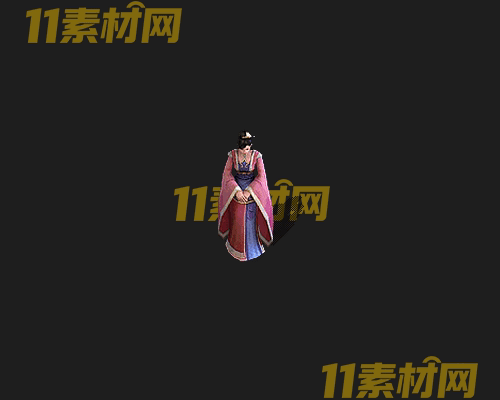 传奇人物NPC素材 动态高清PNG序列帧—NPC20260507-145