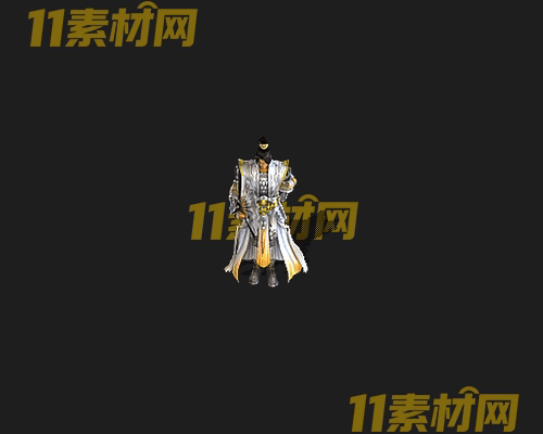 传奇人物NPC素材 动态高清PNG序列帧—NPC20260507-146