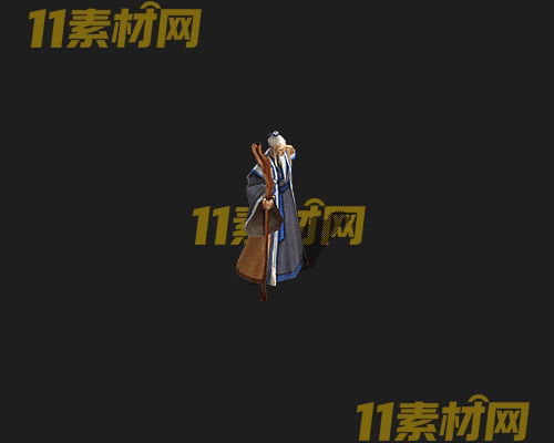 传奇人物NPC素材 动态高清PNG序列帧—NPC20260507-148