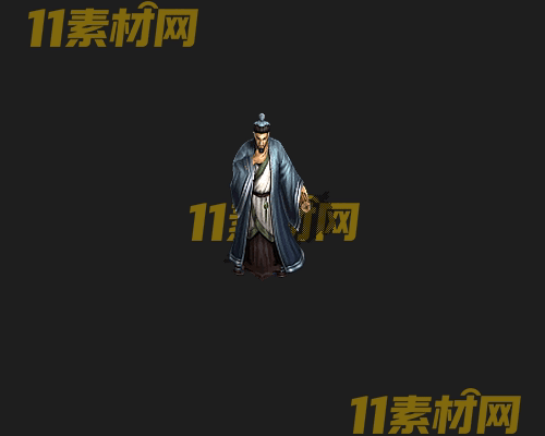 传奇人物NPC素材 动态高清PNG序列帧—NPC20260507-161