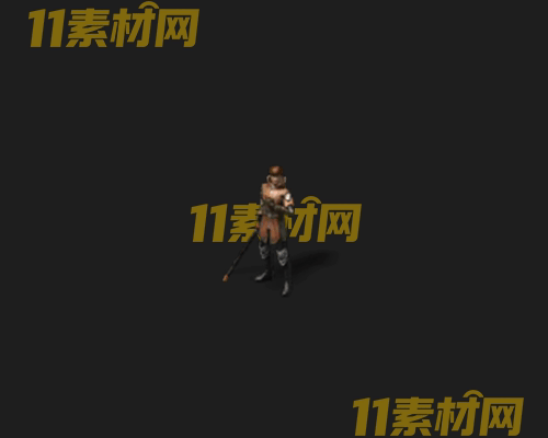 传奇人物NPC素材 动态高清PNG序列帧—NPC20260507-188