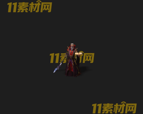 传奇人物NPC素材 动态高清PNG序列帧—NPC20260507-189