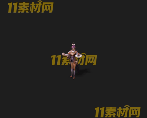 传奇人物NPC素材 动态高清PNG序列帧—NPC20260507-190