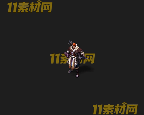 传奇人物NPC素材 动态高清PNG序列帧—NPC20260507-193