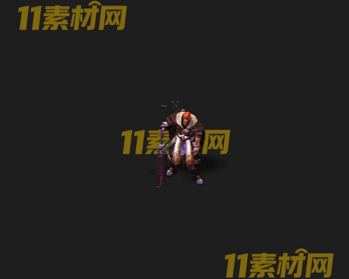 传奇人物NPC素材 动态高清PNG序列帧—NPC20260507-194