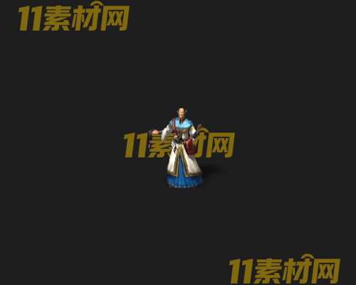 传奇人物NPC素材 动态高清PNG序列帧—NPC20260507-195