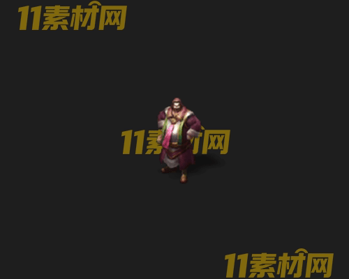 传奇人物NPC素材 动态高清PNG序列帧—NPC20260507-196