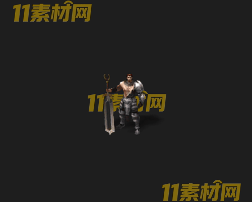 传奇人物NPC素材 动态高清PNG序列帧—NPC20260507-197