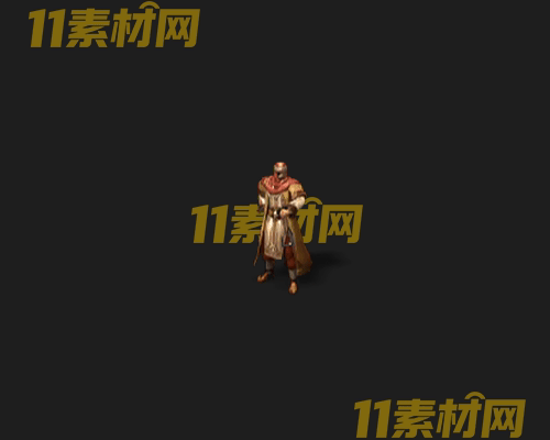 传奇人物NPC素材 动态高清PNG序列帧—NPC20260507-199